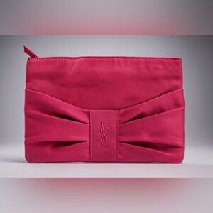 Yves Saint Laurent (YSL) parfum pouch pink